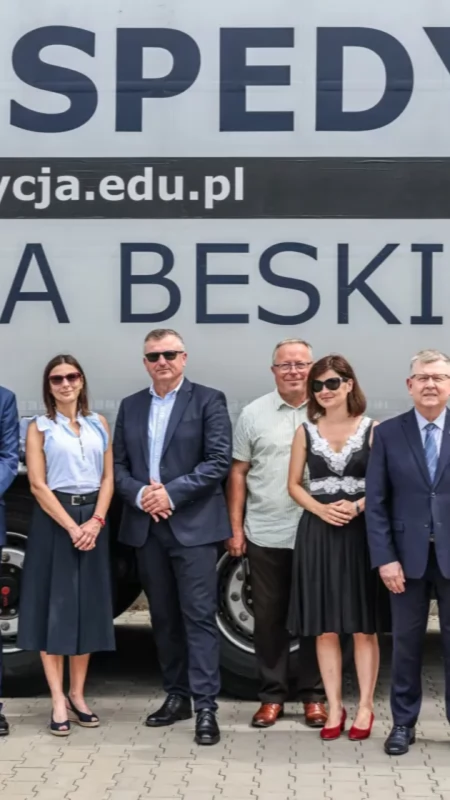 Nowoczesne kształcenie dla branży TSL. Wicemarszałek odwiedził BCU w Suchej Beskidzkiej