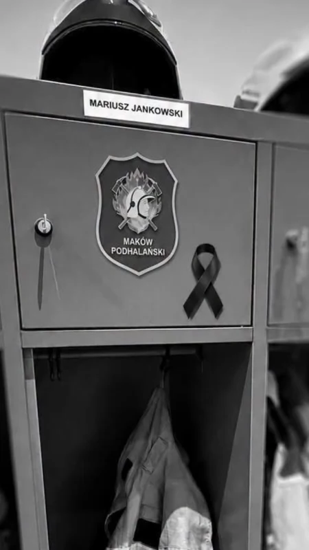 Ochotnicza Straż Pożarna w Makowie Podhalańskim żegna druha Mariusza Jankowskiego