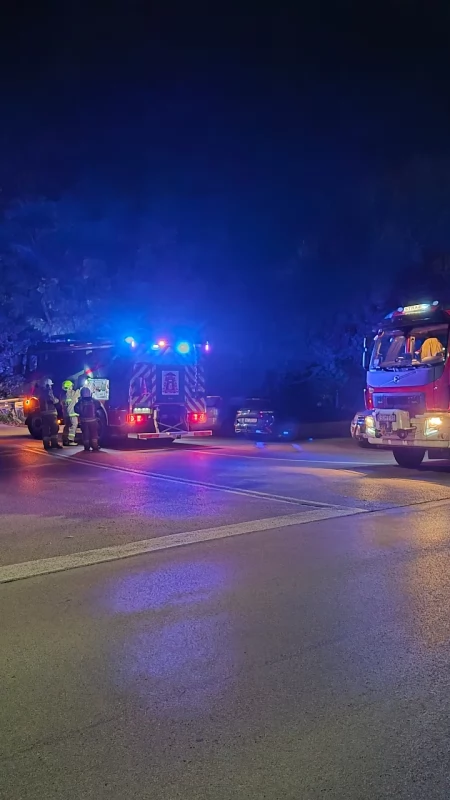 Strażacy interweniowali w Lachowicach. Poszło o wyciek z kanalizacji
