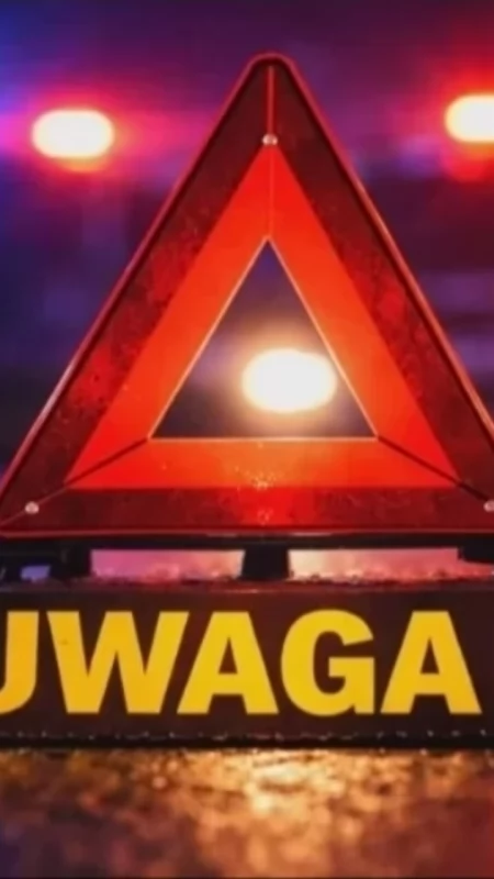 Zderzenie trzech samochodów w Naprawie