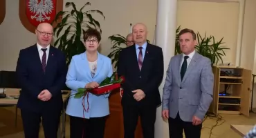Jadwiga Sobczuk uhonorowana nagrodą Starosty Suskiego