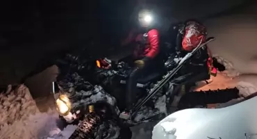 Nocna akcja ratunkowa na Babiej Górze. Turysta skrajnie wyczerpany