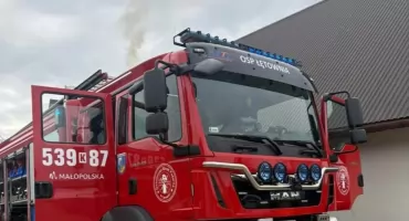 Pożar sadzy w Łętowni. Strażacy interweniowali w budynku mieszkalnym