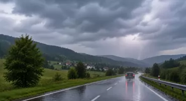 Ostrzeżenie meteorologiczne dla powiatu suskiego