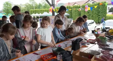 Deszcz nie pokrzyżował planów. Dzień Dziecka w Budzowie pełen atrakcji i uśmiechów