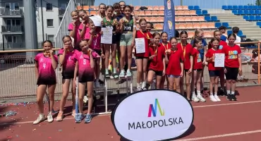 Cała Małopolska musiała uznać wyższość dziewcząt z suskiej 