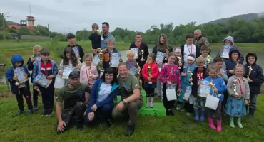 Młodzi pasjonaci wędkarstwa stanęli do rywalizacji w Suchej Beskidzkiej