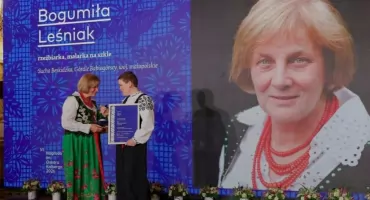 Bogumiła Leśniak w gronie laureatów Nagrody im. Oskara Kolberga