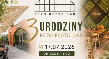 To już 3 lata REZO Resto Bar! 