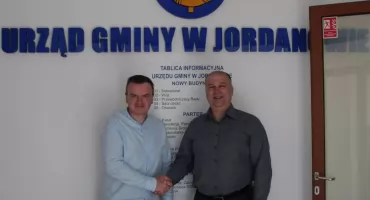 Poseł Mariusz Krystian z roboczą wizytą w Gminie Jordanów