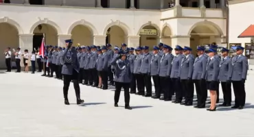 Awanse, odznaczenia i atrakcje dla rodzin. Święto Policji w Zamku Suskim otwarte dla mieszkańców