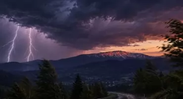 Ostrzeżenie meteorologiczne dla powiatu suskiego.
