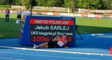 Nowy rekord życiowy i złoty medal Jakuba Sarleja