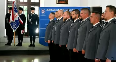 Policyjne święto na Zamku Suskim.