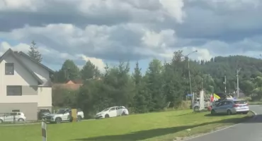 Zdarzenie drogowe w Osielcu