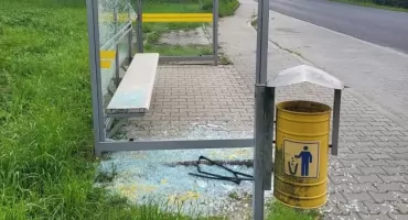 Akt wandalizmu w Jordanowie