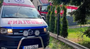 Zdarzenie z udziałem ciągnika rolniczego w Kukowie