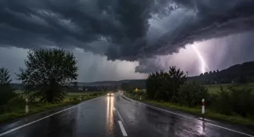 Ostrzeżenie meteorologiczne dla powiatu suskiego