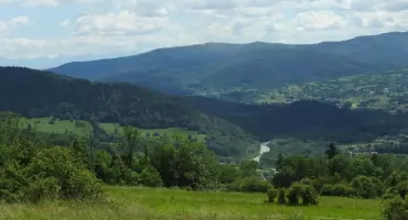 Na trasie na  Makowską Górę
