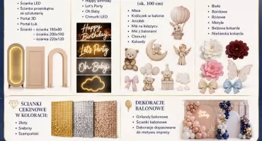 Balonowy Duet – dekoracje, które tworzą wyjątkową oprawę najważniejszych chwil