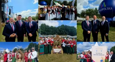 Trwają Dożynki Województwa Małopolskiego